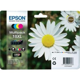   EPSON T1816 (C13T18164012) NO.18XL C,M,Y,BK EREDETI MULTIPACK