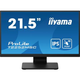   IIYAMA T2252MSC-B2, 21,5", IPS, 16:9, 1920x1080, 60 Hz, 1xHDMI, DISPLAY PORT, LED MONITOR