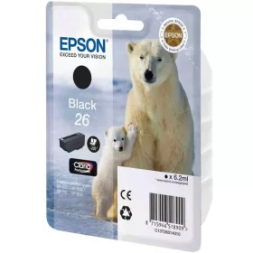   EPSON T2601 (C13T26014012) NO.26 (6,2ML) FEKETE EREDETI TINTAPATRON