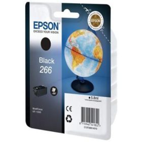   EPSON T2661 (C13T26614010) NO.266 (5,8ML) FEKETE EREDETI TINTAPATRON