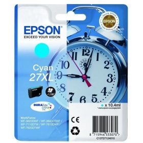   EPSON T2712 (C13T27124012) NO.27XL (10,4ML) CIÁN EREDETI TINTAPATRON