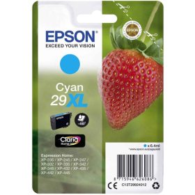   EPSON T2992 (C13T29924012) NO.29XL (6,4ML) CIÁN EREDETI TINTAPATRON