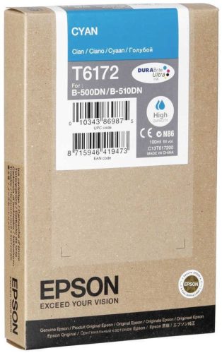 EPSON T6172 (C13T617200) (7K) CIÁN EREDETI TINTAPATRON LEÉRTÉKELT