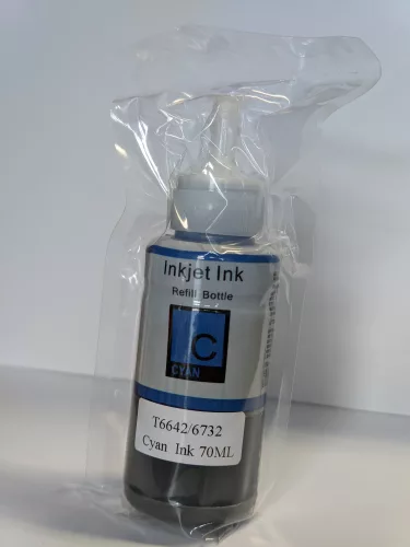 T6642/T6732 CYAN 70ML 100% ÚJ UGY. ZAFÍR TINTAPATRON