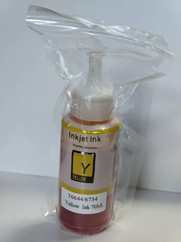 T6644/T6734 YELLOW 70ML 100% ÚJ UGY. ZAFÍR TINTAPATRON