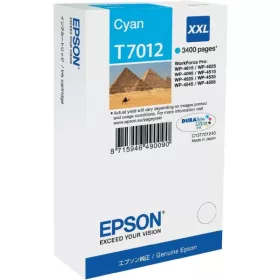   EPSON T7012 (C13T70124010) XXL (3,4K) CIÁN EREDETI TINTAPATRON
