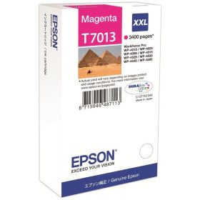   EPSON T7013 (C13T70134010) XXL (3,4K) MAGENTA EREDETI TINTAPATRON LEÉRTÉKELT