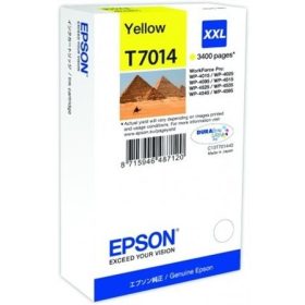   EPSON T7014 (C13T70144010) XXL (3,4K) SÁRGA EREDETI TINTAPATRON