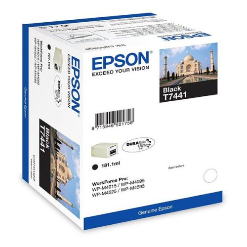 EPSON T7441 (C13T74414010) (10K) FEKETE EREDETI TINTAPATRON LEÉRTÉKELT