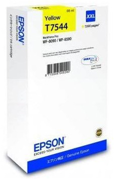 EPSON T7544 (C13T754440) (7K) SÁRGA EREDETI TINTAPATRON LEÉRTÉKELT