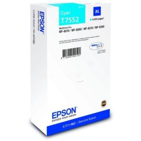 EPSON T7552 (C13T755240) (4K) CIÁN EREDETI TINTAPATRON