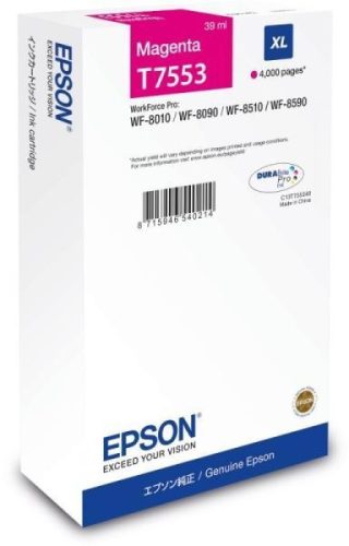 EPSON T7553 (C13T755340) (4K) MAGENTA EREDETI TINTAPATRON
