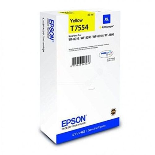 EPSON T7554 (C13T755440) (4K) SÁRGA EREDETI TINTAPATRON