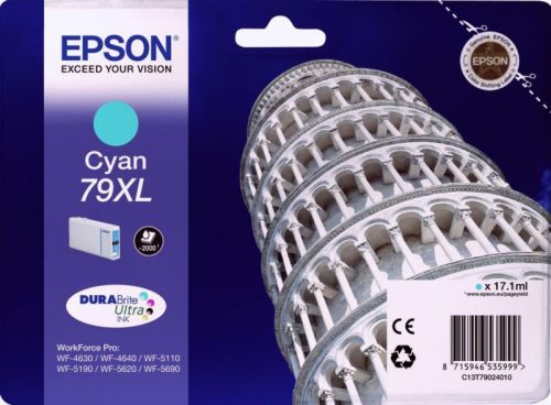 EPSON T7902 (C13T79024010) NO.79XL (2K) CIÁN EREDETI TINTAPATRON