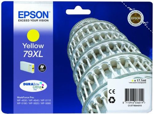 EPSON T7904 (C13T79044010) NO.79XL (2K) SÁRGA EREDETI TINTAPATRON