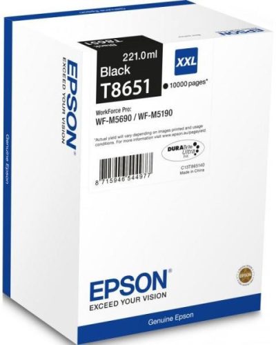 EPSON T8651 (C13T865140) (10K) FEKETE EREDETI TINTAPATRON
