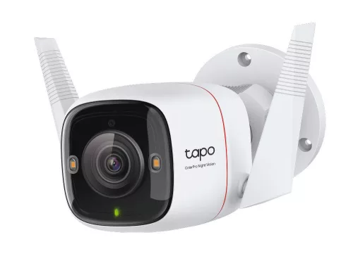 TP-LINK TAPO C325WB KÜLTÉRI BIZTONSÁGI WI-FI KAMERA 2K, QHD, 4MP, IP66, COLORPRO, NIGHT VISION, FEHÉR