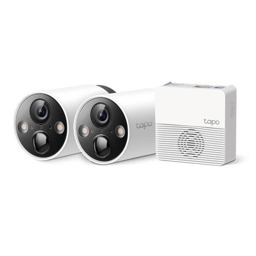 TP-LINK TAPO C420S2 SMART WIRE-FREE BIZTONSÁGI KAMERA SYSTEM 2-KAMERA SYSTEM