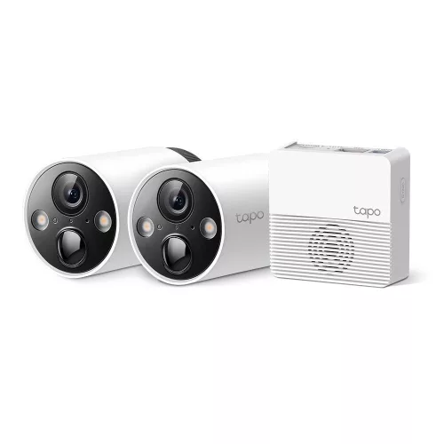 TP-LINK TAPO C420S2 SMART WIRE-FREE BIZTONSÁGI KAMERA SYSTEM 2-KAMERA SYSTEM