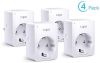 TP-LINK TAPO P110 OKOS KONNEKTOR ÁRAMFOGYASZTÁS MÉRÉSSEL, 4-PACK (TAPO P110)