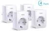 TP-LINK TAPO P110 OKOS KONNEKTOR ÁRAMFOGYASZTÁS MÉRÉSSEL, 4-PACK (TAPO P110)