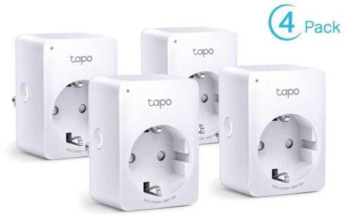 TP-LINK TAPO P110 OKOS KONNEKTOR ÁRAMFOGYASZTÁS MÉRÉSSEL, 4-PACK (TAPO P110)