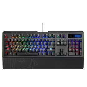 VERTUX TOUCAN MECHANIKUS GAMING BILLENTYŰZET FEKETE, US