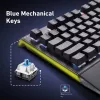 VERTUX TOUCAN MECHANIKUS GAMING BILLENTYŰZET FEKETE, US