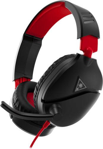 TURTLE BEACH RECON 70N GAMER HEADSET, FEKETE-PIROS (TBS-8010-05)