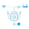 TP-LINK TC65 KÜLTÉRI BIZTONSÁGI WIFI KAMERA