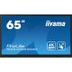 IIYAMA TE6512MIS-B3AG, 65", IPS, 16:9, 3840x2160, VGA, 3xHDMI, LED MONITOR