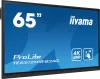 IIYAMA TE6512MIS-B3AG, 65", IPS, 16:9, 3840x2160, VGA, 3xHDMI, LED MONITOR