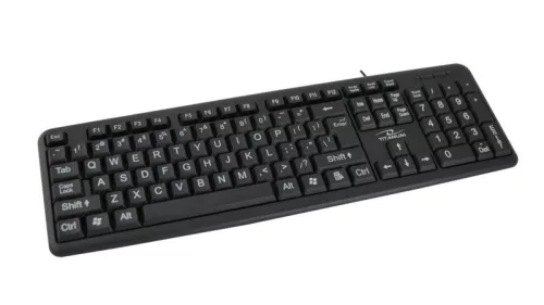 ESPERANZA TITANIUM TK102 PS/2 BILLENTYŰZET FEKETE, UK