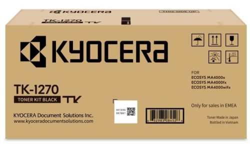 KYOCERA TK-1270 (10K) FEKETE EREDETI TONER (1T0C140NL0)