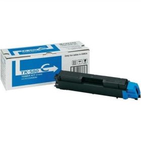 KYOCERA TK-580C (2,8K) CIÁN EREDETI TONER (1T02KTCNL0)