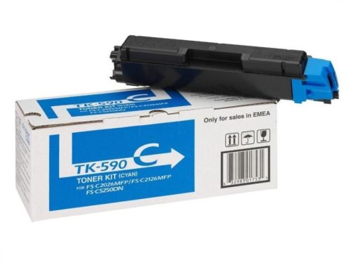 KYOCERA TK-590C (5K) CIÁN EREDETI TONER (1T02KVCNL0)