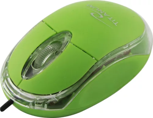 TITANIUM TM102G RAPTOR VEZETÉKES EGÉR, GREEN