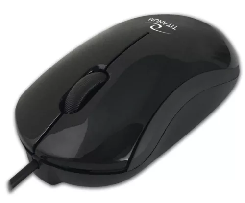 TITANIUM TM125K DORADO VEZETÉKES EGÉR, BLACK