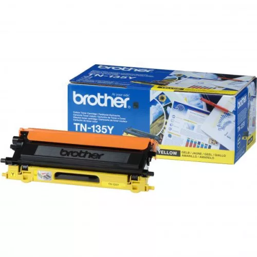 BROTHER TN-135Y (4K) EREDETI TONER (TN135Y)