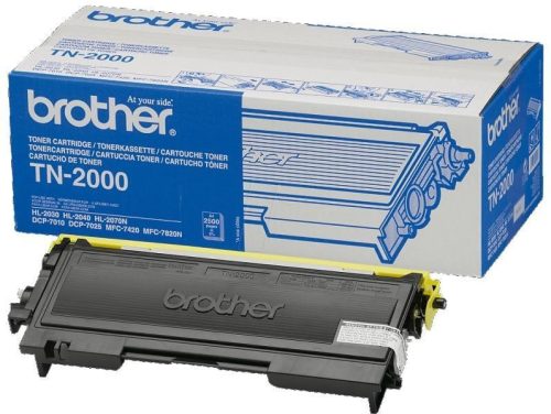 BROTHER TN-2000 (2,5K) FEKETE EREDETI TONER (TN2000)