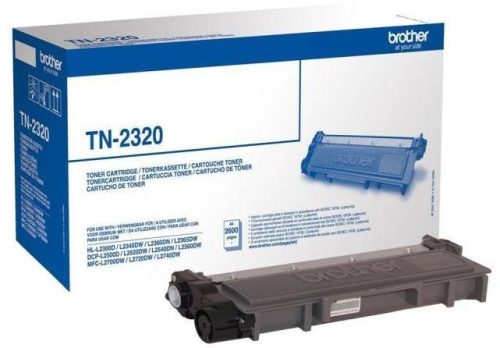 BROTHER TN-2320 (2,6K) FEKETE EREDETI TONER (TN2320)