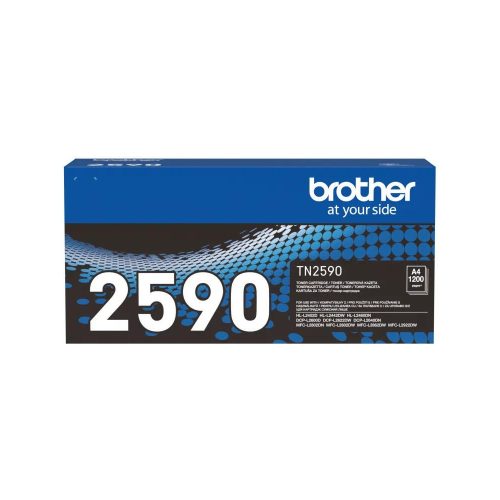 BROTHER TN-2590 (1,2K) FEKETE EREDETI TONER (TN2590)