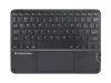 CONCEPTRONIC TOBIN01BUS BLUETOOTH TOUCHPAD BILLENTYŰZET FEKETE, US