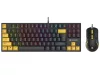 TRACER GAMEZONE HORNET 87 MECHANIKUS GAMING BILLENTYŰZET SET FEKETE, US