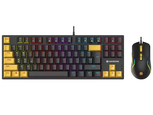 TRACER GAMEZONE HORNET 87 MECHANIKUS GAMING BILLENTYŰZET SET FEKETE, US