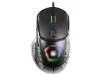 TRACER GAMEZONE NEON RGB GAMER EGÉR, BLACK