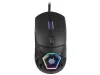 TRACER GAMEZONE NEON RGB GAMER EGÉR, BLACK