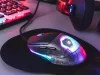TRACER GAMEZONE NEON RGB GAMER EGÉR, BLACK