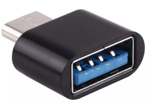 E130BK (OTG) USB3 ADAPTER USB-C DUGÓ - USB A ALJZAT FEKETE