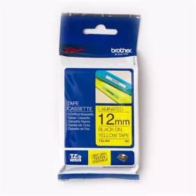   BROTHER TZe-631 SÁRGA ALAPON FEKETE LAMINÁLT 12MM/8M EREDETI SZALAG (TZE631)